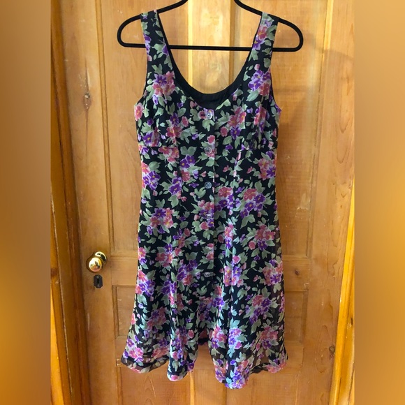 Anna Sui floral spring/summer dress. - Picture 1 of 8